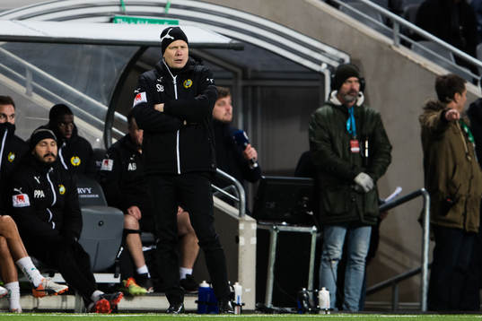 Hammarbys tränare Stefan Billborn