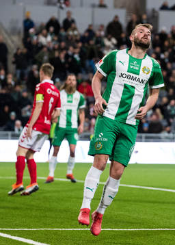 Hammarbys Mads Fenger Nielsen deppar
