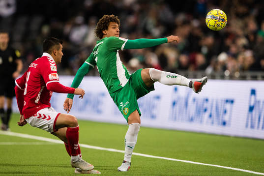 Kalmars Emin Nouri och Hammarbys Neto Borges