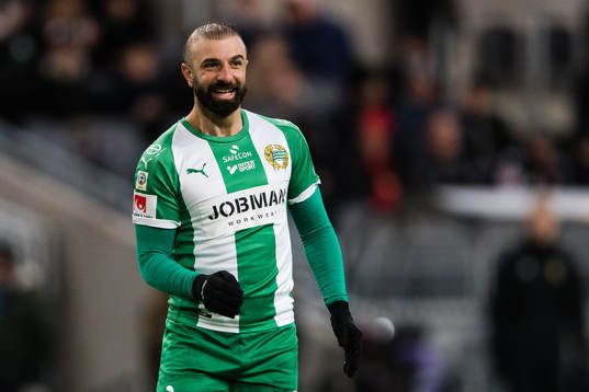 Hammarbys Kennedy Bakircioglu jublar