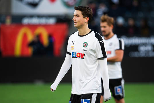 Örebros Viktor Tranberg deppar