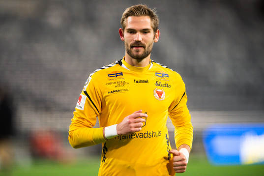 Kalmars målvakt Lucas Hägg-Johansson deppar