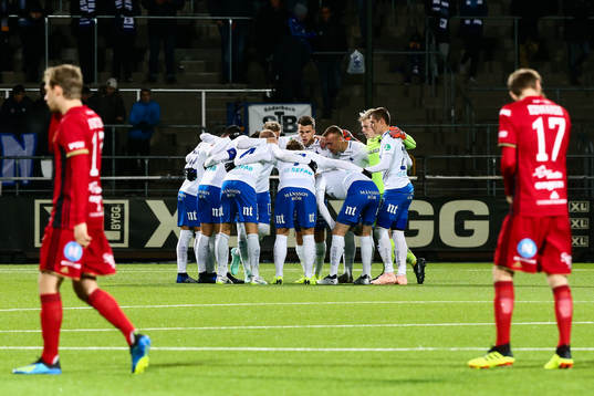 Norrköpings spelare samlas