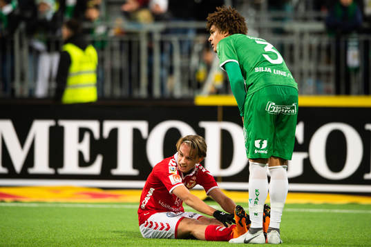 Hammarbys Neto Borges och Kalmars Isak Magnusson