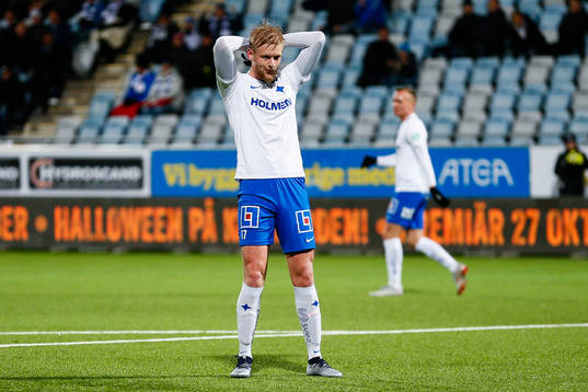 Norrköpings Kalle Holmberg deppar