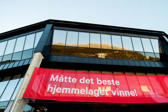 General view of Brann stadion