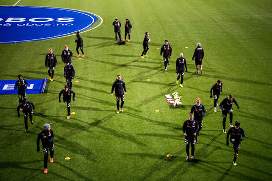 The players of Aalesund