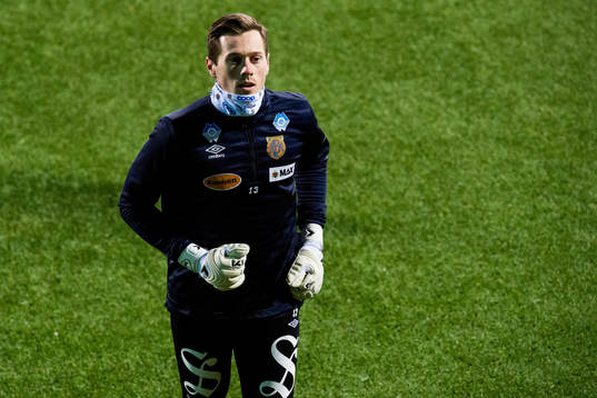 Goalkeeper Tarjei Aase Omenås of Aalesund