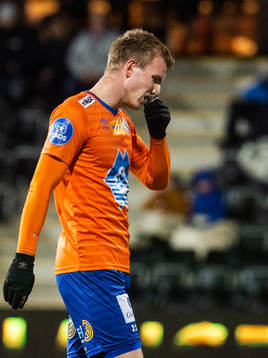 Torbjørn Agdestein of Aalesund looks dejected