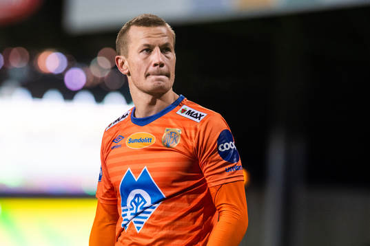 Ståle Steen Sæthre of Aalesund looks dejected