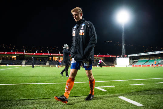 Torbjørn Agdestein of Aalesund looks dejected