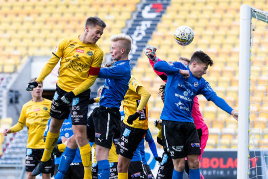 Elfsborgs Gustav Broman nickar in 3-0
