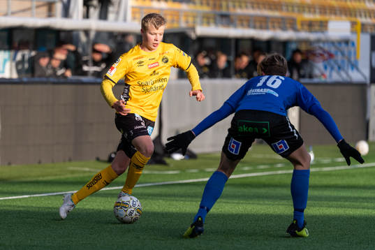 under fotbollsmatchen i U17 Allsvenskan slutspelsserie
