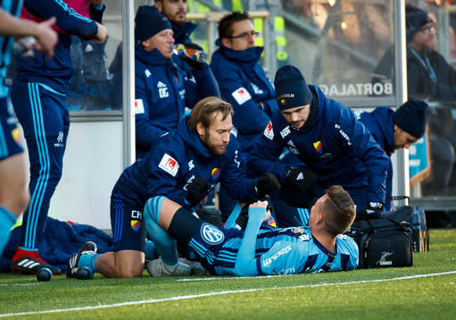 Djurgårdens Fredrik Ulvestad är skadad