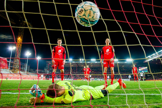 Christian Rismark, goalkeeper Markus Pettersen and