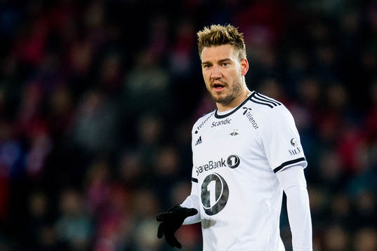Nicklas Bendtner of Rosenborg