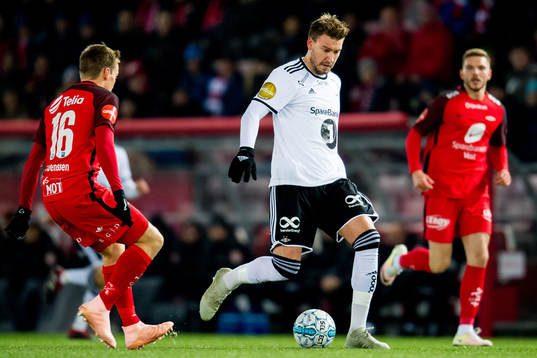 Nicklas Bendtner of Rosenborg