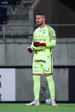 Norrbys målvakt Mergim Krasniqi