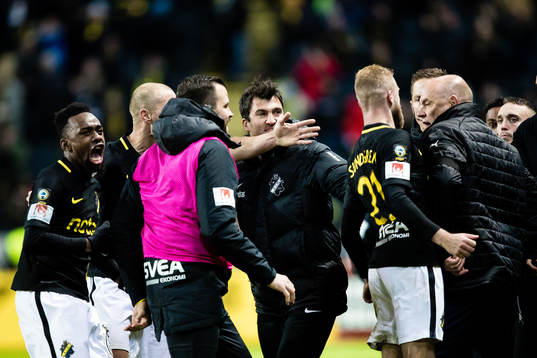 s Heradi Rashidi , Per Karlsson , målvaktstränare