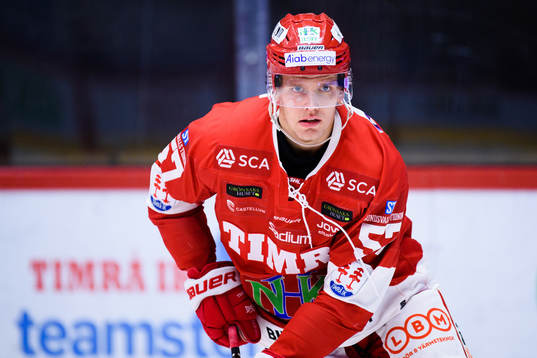 Timrås Anton Wedin värmer upp