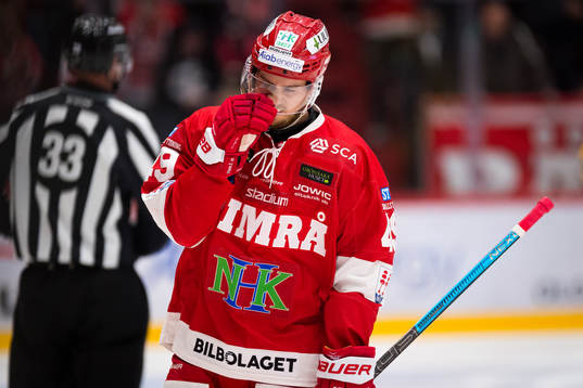 Timrås Sebastian Collberg deppar