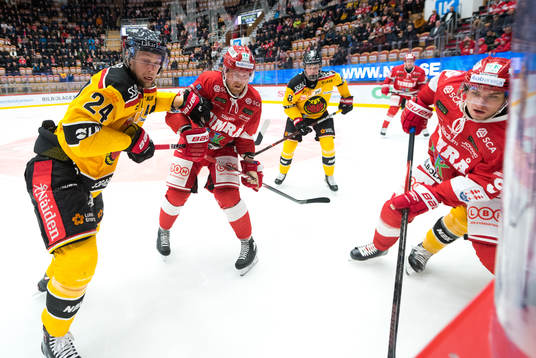 Luleås Johan Harju och Timrås Janne Jalasvaara och