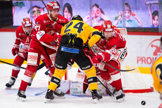 Timrås Andreas Söderberg, Luleås Johan Harju  och