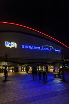 Exteriör av Kinnarps Arena