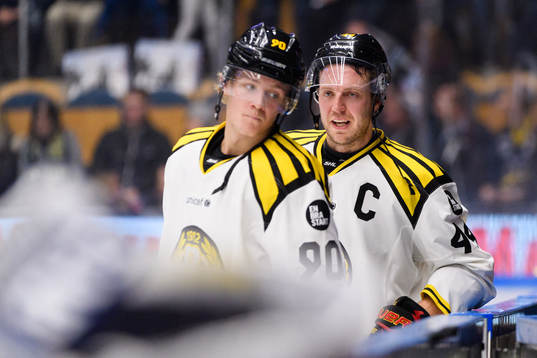 Brynäs Jesper Boqvist och Jacob Blomqvist deppar