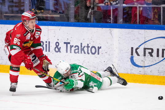 Moras Michael Haga och Rögles Samuel Jonsson