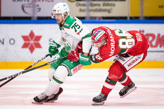 Rögles Lucas Elvenes och Moras Mathias Bromé
