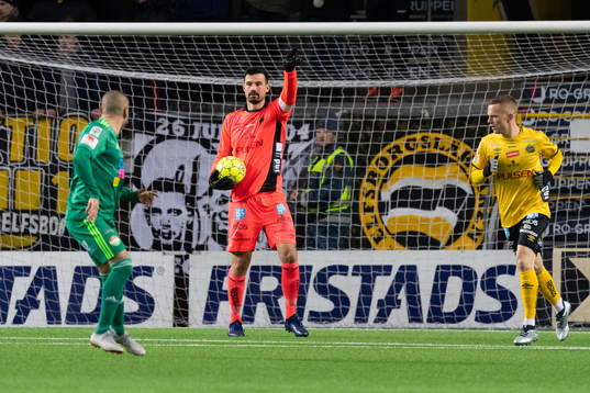 Elfsborgs målvakt Kevin Stuhr Ellegaard