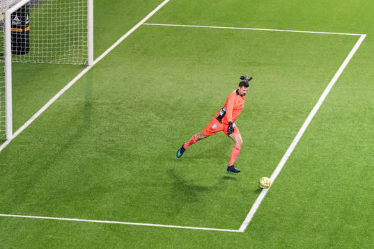 Elfsborgs målvakt Kevin Stuhr Ellegaard