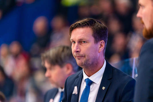 Färjestads tränare Johan Pennerborn