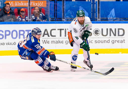 Växjös Tuomas Kiiskinen och Färjestads Robin Press