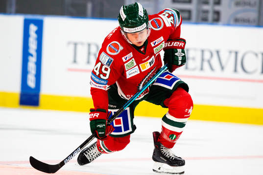 Frölundas Rhett Rakhshani har ont