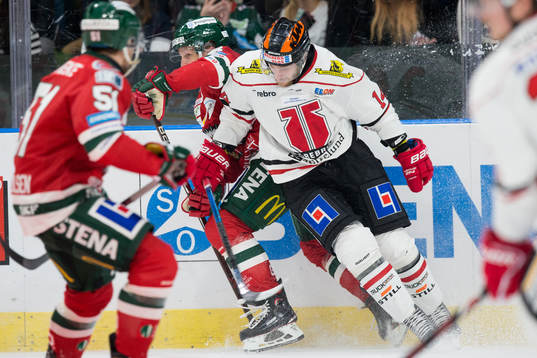 Frölundas Max Friberg och Örebros Tom Wandell