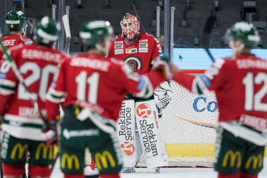 Frölundas målvakt Johan Mattsson