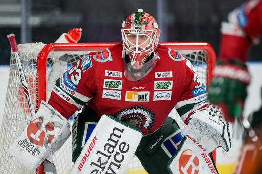 Frölundas målvakt Johan Mattsson