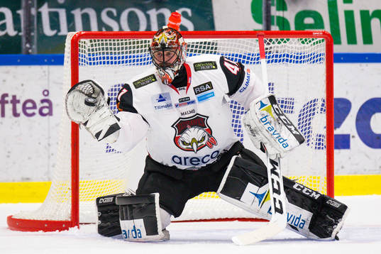 Malmö Redhawks målvakt Cristopher Nilstorp