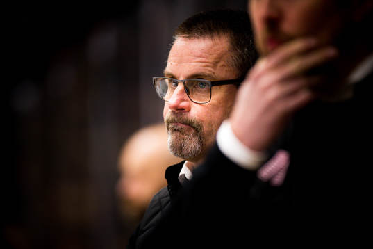 Skellefteås tränare Tommy Samuelsson  deppar
