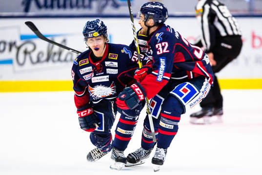Linköpings Johan Södergran jublar
