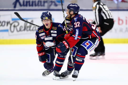 Linköpings Johan Södergran jublar