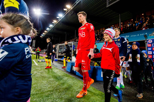 Goalkeeper Morten Sætra of Strømsgodset