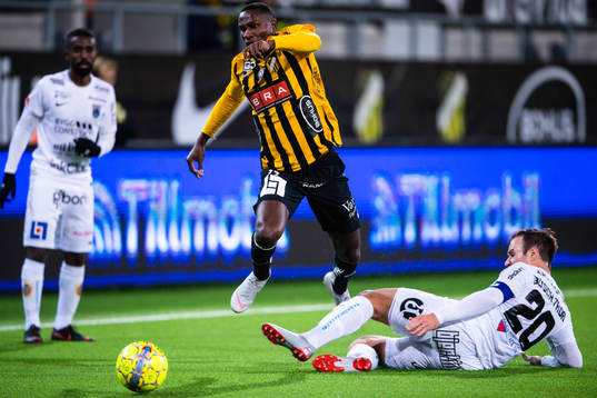 Häckens Elohor Ekpolo och Sirius Niklas Busch Thor