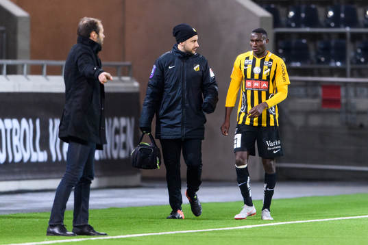 Häckens Elohor Ekpolo byts ut