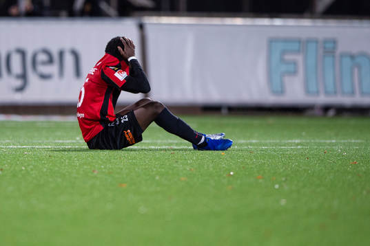 Brommapojkarnas Jack Lahne deppar
