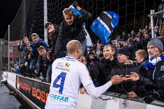 Norrköpings Andreas Johansson jublar