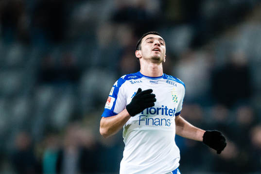IFK Göteborgs Giorgi Kharaishvili deppar