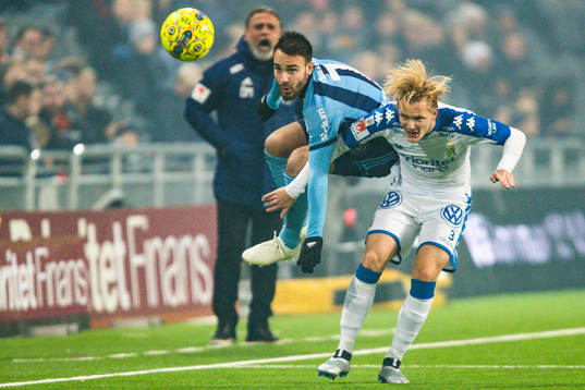 Djurgårdens Dzenis Kozica och IFK Göteborgs Billy